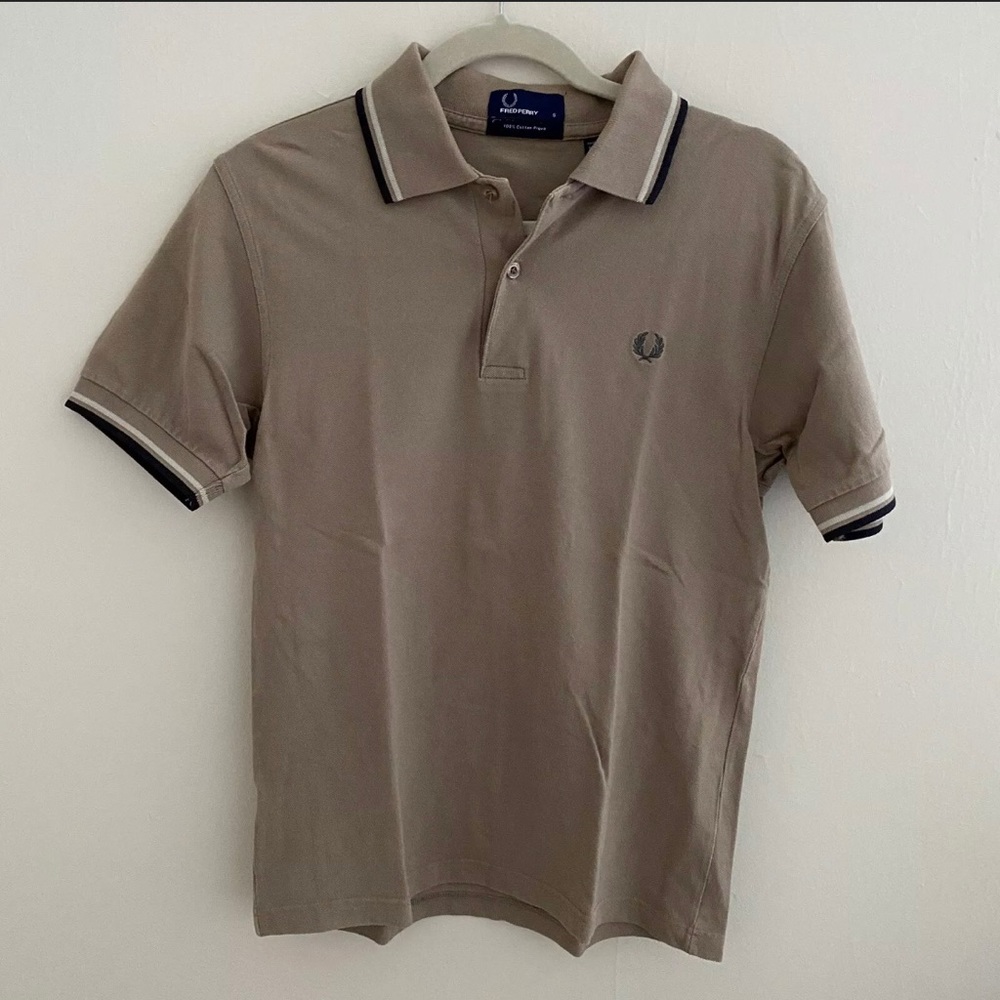 Brown Fred Perry polo
